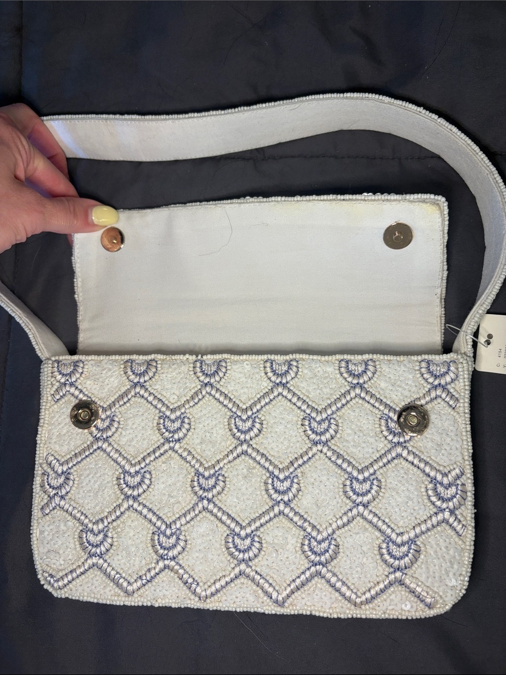 Anthropologie Fiona Beaded Bag – NWT - Picture 5 of 7